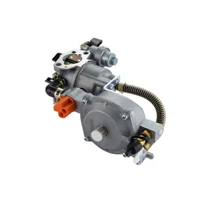 168 F 168F Double Function Dual Fuel Gas Carburetor For Gasoline Generator Gx160 Lpg Ng Conversion Kits Accessories