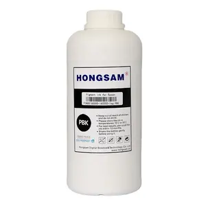 HONGSAMエプソンi3200 scp6000プリンター用の最高の優れたカラー水性顔料インクデジタル印刷rohs