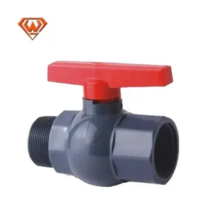 Water, <span class=keywords><strong>Gas</strong></span>, Olie 4 "Draad Pvc Kogelklep Met Flens - Product Image 4