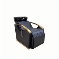 Chaise de shampooing électrique matérielle en cuir Pu de Pvc de siège de Masasge de vibration d'approvisionnement d'usine avec des bols