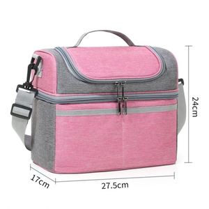 Insulated Large Capacity Cooler Bag Waterproof Portable Zipper Thermal Lunch Bags Outdoor Picnic Food - Product Image 4
