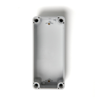 Boîtier de distribution étanche IP65 180*80*70 ABS avec boîtier électronique et d'instrument à vis en plastique AG