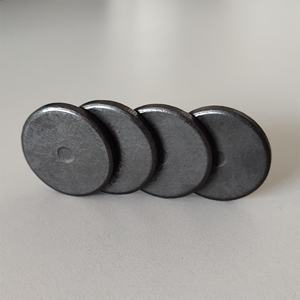 Aimants à disque en céramique multipolaires de 25mm Aimants à simple face avec bosse montrant le côté non magnétique - Product Image 4