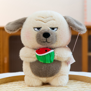 Peluche Serie Glutton Zoo all'Ingrosso, Simpatico Cane di Peluche da Scrivania, Bambola Compagna Gatto, Regalo di Compleanno per Bambini - Product Image 6