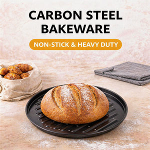 <span class=keywords><strong>Plaque</strong></span> à <span class=keywords><strong>pizza</strong></span> ronde peu profonde antiadhésive écologique XINZE, outils de cuisson, <span class=keywords><strong>plaque</strong></span> à <span class=keywords><strong>pizza</strong></span> en acier au carbone pour la cuisine à domicile - Product Image 2