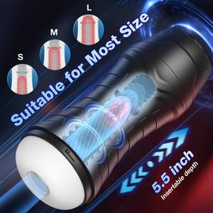 Jouets pour adultes masculins, catégorie des produits pour hommes, <span class=keywords><strong>masturbateur</strong></span> automatique à aspiration pour l'entraînement du pénis - Product Image 6