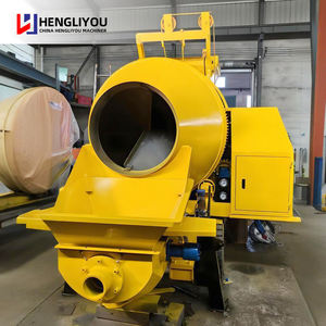 Bomba de Concreto Portátil de 20m³ <span class=keywords><strong>a</strong></span> 30m³/h, Bomba de Concreto Estacionaria Montada en Remolque, Mini Mezcladora y Bomba de Concreto Diésel, Bomba de Concreto en Línea - Product Image 3