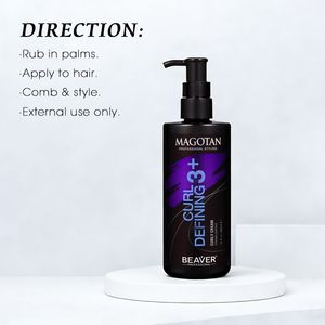 BEAVER Crème Coiffante Hydratante à la Noix de Coco pour <span class=keywords><strong>Cheveux</strong></span> Bouclés, <span class=keywords><strong>Activateur</strong></span> de <span class=keywords><strong>Boucles</strong></span>, Définition des <span class=keywords><strong>Boucles</strong></span> pour Hommes, Marque Privée - Product Image 5