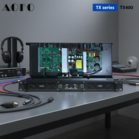 Amplificateur de puissance compact professionnel 1U 400W, léger, pour enceintes PA, DJ, audio et sonorisation live