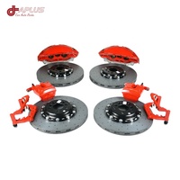 Cakram Rem Keramik Karbon Depan Belakang APLUS 380-390mm Kaliper 6 Pot OE 2314210612 untuk AMG C-CLASS T-Model GLC63 SL63