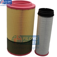 Nouveau filtre à air FILONG directement de l'usine FA-90004,81084050021 pour les tracteurs Allis Chalmers modèle 650 (1971-1974)