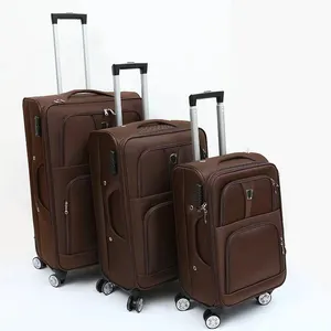 2023 New Modale Image Ruian Fabricantes Tela EVA Soft Side Equipaje Set Travel Trolley Maleta Equipaje Bolsas