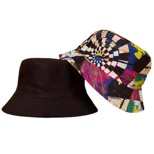 Çift Taraflı Kullanılabilir Kova Şapka Özel Sublimasyon Baskılı Unisex Güneş Şapkası Katlanabilir Açık Hava Toptan Nakışlı Balıkçı Şapkası - Product Image 6