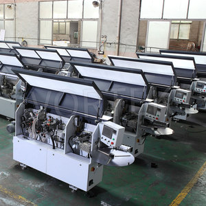 F450 machine à plaquer les chants obliques inclinés et droits à 45 degrés entièrement automatique pour meubles en PVC MDF - Product Image 2