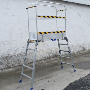 ANSI APPROVED Custom Logo <strong>Working</strong> <strong>Platform</strong> <strong>Ladder</strong> Aluminum <strong>Ladder</strong> <strong>Working</strong> Bench - Product Image 4