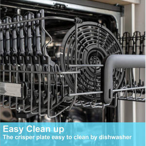 Bandeja de repuesto premium redonda y cuadrada antiadherente para freidora de aire, accesorios para hornear al por mayor - Product Image 5