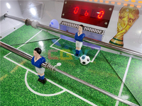 BON PROFIT Jeu de Battle Soccer d'intérieur Table de baby-foot à pièces Arcade Soccer Table Game Amusement Machine