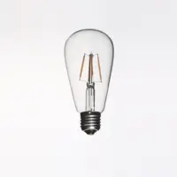 4W 6W 8W yüksek kaliteli dize aydınlatma değiştirme ST64 LED Filament ampuller Vintage Edison lamba