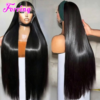 Perruque en cheveux brésiliens naturels densité 250% 13X4 13X6 HD pour perruques frontales en dentelle, perruque frontale en dentelle HD sans colle, cheveux humains du Vietnam