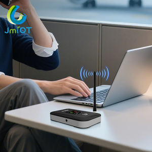 JIMI 5000mAhバッテリー外付けアンテナポケットMiFisポータブル4G Simカードホットスポットポケット<span class=keywords><strong>WiFi</strong></span> 6ルーターLTE <span class=keywords><strong>WiFi</strong></span> ESIM VSIM 300Mbps - Product Image 5