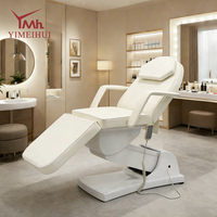 Table de massage relevable pour injections cosmétiques et médicales, double fonction chauffante pour salons de beauté et cliniques médicales