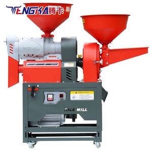 Pequeña Máquina Automática para Moler Arroz Buller Sb5 Sb10, Mini Molino Combinado para Arroz y Maíz con Motor Diésel - Product Image 1