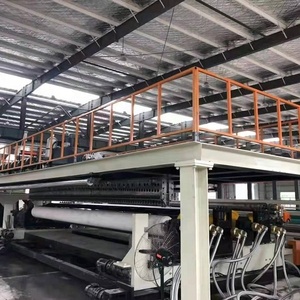 2022 New High Quality Plastic HDPE PE waterproof membrane sheet extruder machine