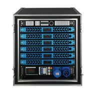 Amplificateur de puissance professionnel CVR classe D passif 4 ohms alimenté par courant alternatif avec boîtier en bois