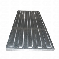 Panneau de toiture galvanisé pour conteneur, toiture ondulée en acier revêtu de zinc haute résistance pour la réparation de conteneurs maritimes de 20 pieds et 40 pieds