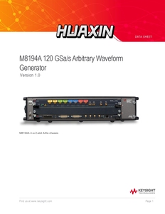 Generador de Ondas Arbitrarias Keysight M8194A 120 GSa/s, Ancho de Banda: 400 MHz, Frecuencia de Muestreo Máxima: 1GSa/s, 4 Canales - Product Image 5