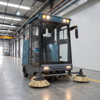 8 °   Balayeuse électrique automatique GIYO S2000 pour rampes de chargement d'entrepôt, adaptée aux pentes