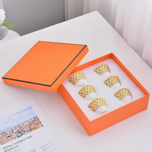 Hot Sale Nordic Luxury Bone China 6 Tea Cups - Product Image 1