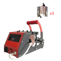 Presse à chaleur pour tasses à sublimation électrique manuelle 4 en 1 avec imprimante à plat, neuve