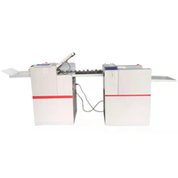 Machine automatique de pliage et de perforation de papier pour factures numériques, cartes de vœux, brochures et prospectus