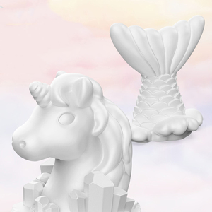 Kit Artistico Fai-da-Te per Bambini, Set di Pittura con Cristalli 3D, Giocattoli da <span class=keywords><strong>Disegno</strong></span> Certificati EN71, Set Magico Unicorno e Sirena - Product Image 2