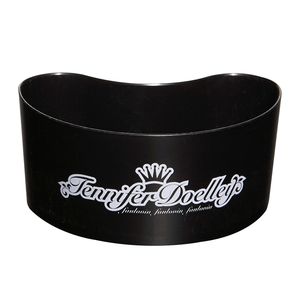 Récipient pour <span class=keywords><strong>Mousse</strong></span> à glace avec couvercle, conteneur de desserts, en plastique PS, 125ml, 4.22 Oz, en forme de lune, avec couvercle, aliments et poignée - Product Image 3