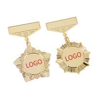 Médaille de trophée sportif en alliage de zinc, artisanat métallique personnalisé par le fabricant, médaille commémorative vierge en métal sur mesure