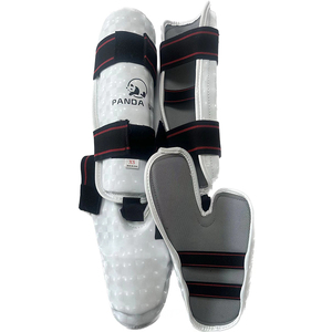 Protección de alta calidad artes marciales sparring WTF taekwondo <span class=keywords><strong>TKD</strong></span> empeine Shin Guard - Product Image 3