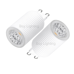 Échantillons Ask Ruibo, ampoule LED dimmable 5 watts pour <span class=keywords><strong>lampe</strong></span> en cristal, réflecteur 38 degrés, sans scintillement, spot LED G9 - Product Image 4