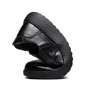 Zapatos Casuales de Negocios para Hombre, Venta Caliente 2026, Suela Suave, Sin Cordones, Punta Redonda, de Cuero con Cordones - Product Image 5