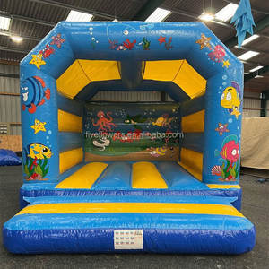 Fiveflowers Inflables, Inflables para Fiestas, Casa de Brinco Inflable Submarina, Set de Juegos Interior para Niños - Product Image 1