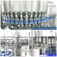 Usine d'agglomération d'eau clé en main 4000-6000 BPH, nouvelle installation avec équipement complet inclus