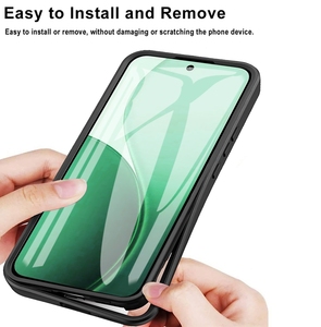 360 Đầy Đủ Bìa Trong Suốt Rõ Ràng Trường Hợp Điện Thoại Với Phía Trước Pet Bảo Vệ Màn Hình Điện Thoại Di Động Trường Hợp Đối Với Oppo Reno 14F Cover Quay Lại Trường Hợp - Product Image 3