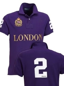 Benutzer definierte Stickerei Logo Baumwolle Ralphes Casual für <span class=keywords><strong>Polo</strong></span> T-Shirt Herren kurze Länge Designer <span class=keywords><strong>Tops</strong></span> von Laurenes City Brand - Product Image 4