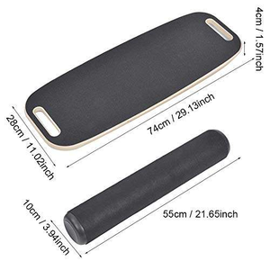 CZFIT Tabla de Yoga de Madera de Alta Calidad, con Logotipo Personalizado, Diseño Innovador para Entrenamiento de Equilibrio, Gran Venta - Product Image 4