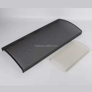 Speaker Grille Mesh Custom Speaker Grill Cover Premium Auto Metaal Geperforeerd Metaal 4 Inch Pvc Gecoate Stalen Scherm Luidsprekernet 006