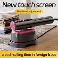2025 NOUVEAU Offre Spéciale OEM Chaleur Instantanée Voyage Vêtement Vapeur LCD Écran Tactile Fer À Vapeur De Poche Mini Portable Machine À Repasser
