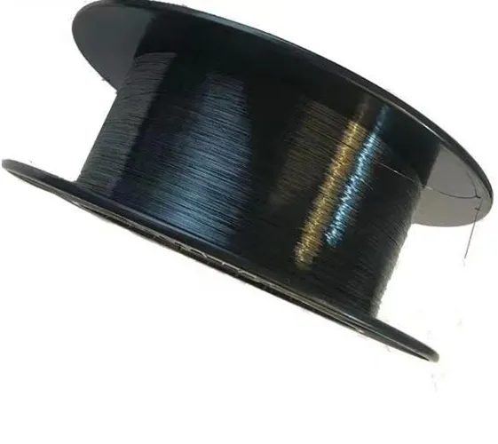 Суперэластичная нитинольная проволока с черной поверхностью для рыбалки, 0,25, 0,3, 0,35 мм