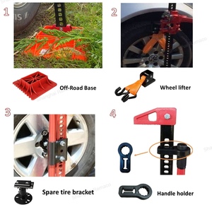 Equipo de Rescate 4x4 al por Mayor, Gato Hidráulico de 48'' 60'' Farmer's Top 1M con Brazo de Acero, Gato Hidráulico para Escalada Todoterreno, Gato Hidráulico para Automóvil de 3T - Product Image 4
