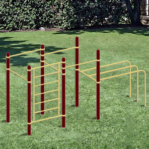 Barras de mono de acero personalizadas Equipo de barra de dominadas para <span class=keywords><strong>fitness</strong></span> y entretenimiento al aire libre - Product Image 2
